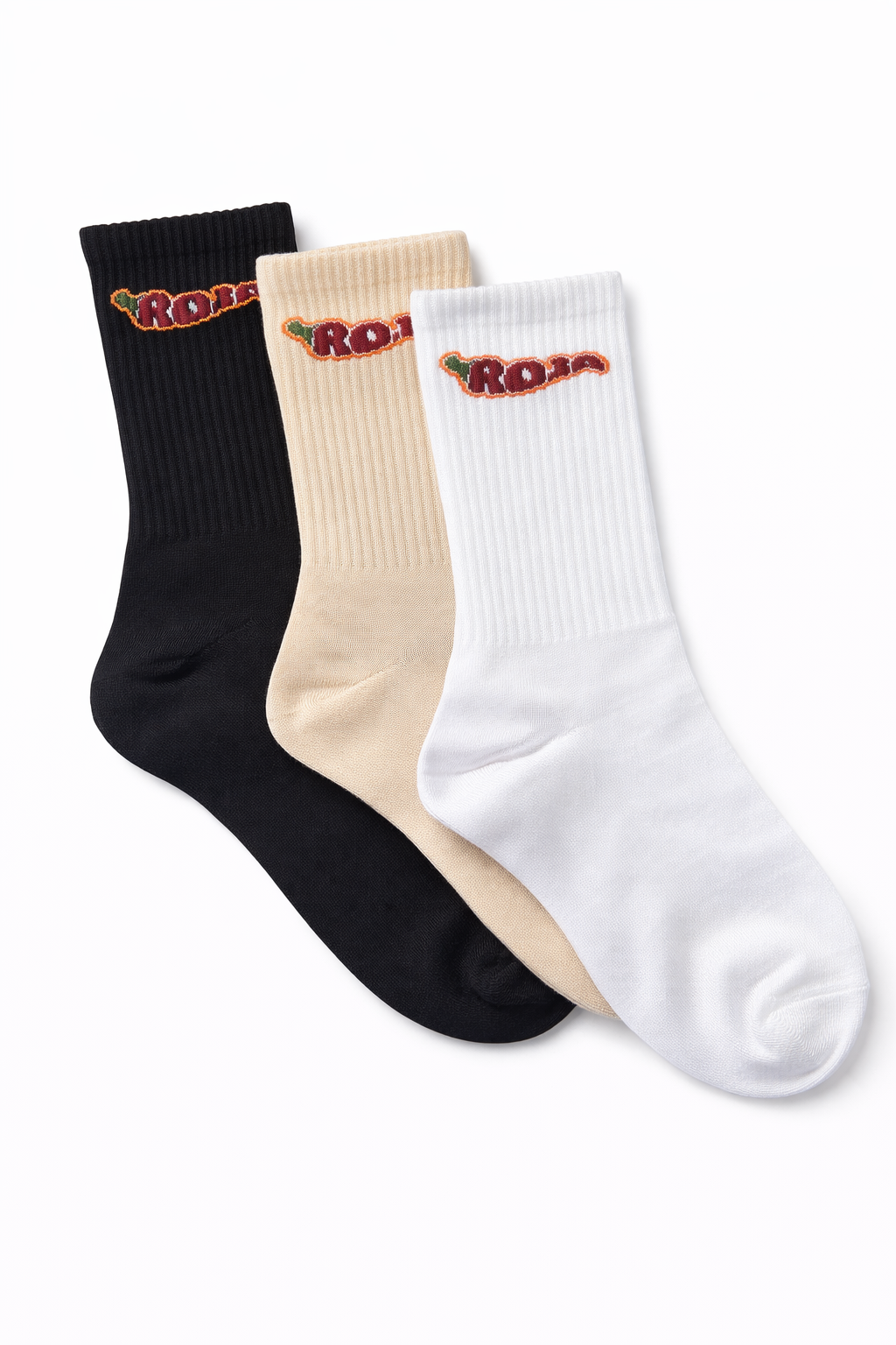 ROJO Crew Socks – 3 Pack