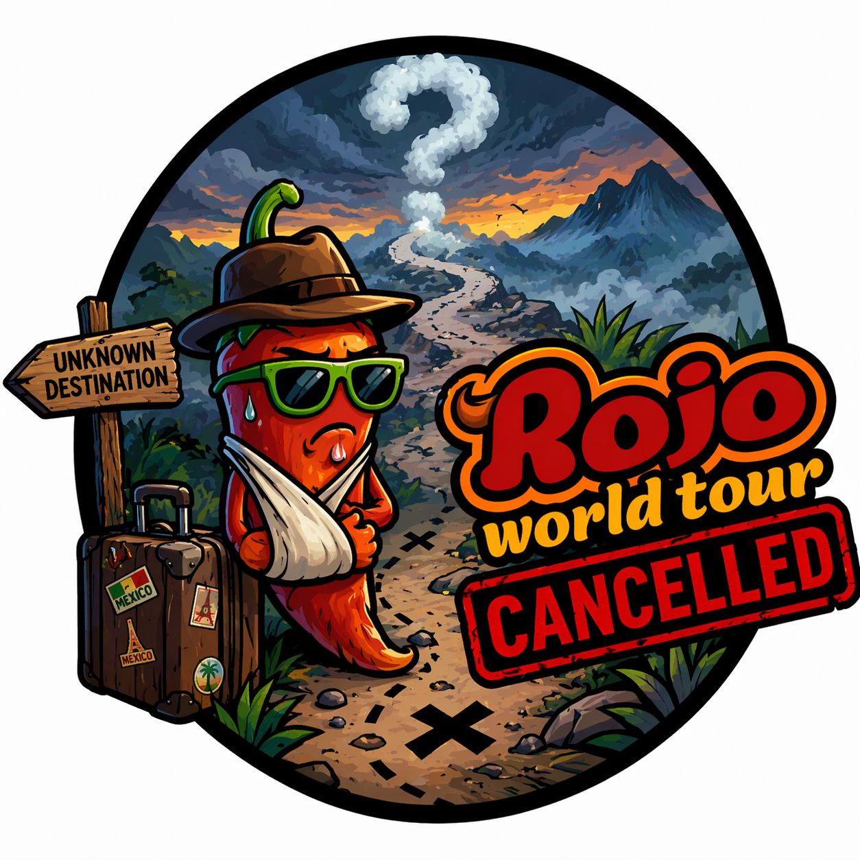 ROJO WORLD TOUR | CANCELLED | (DIRECT SHIPMENT)